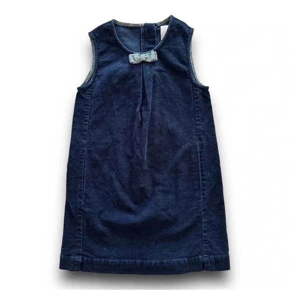 Crewcuts | Navy Corduroy Pinafore (6) 💙 - Picture 1 of 5